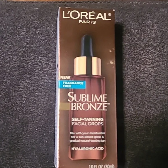 NEW in box Loreal Sublime Bronze self tanning facial drops - Picture 1 of 9
